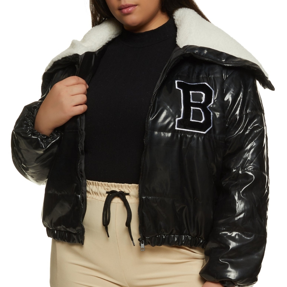Shiny Puffer Jacket